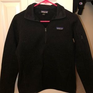 Patagonia quarter zip fleece jacket
